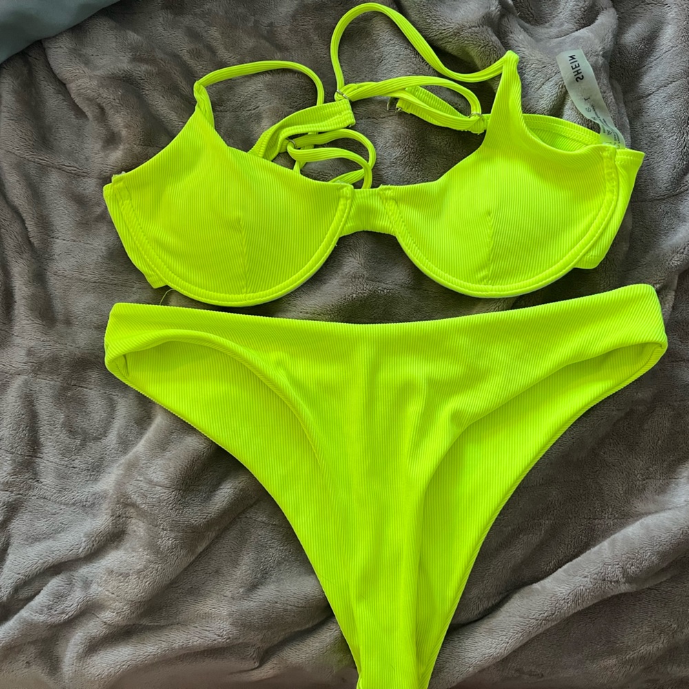 Shein Ribbed Bikini